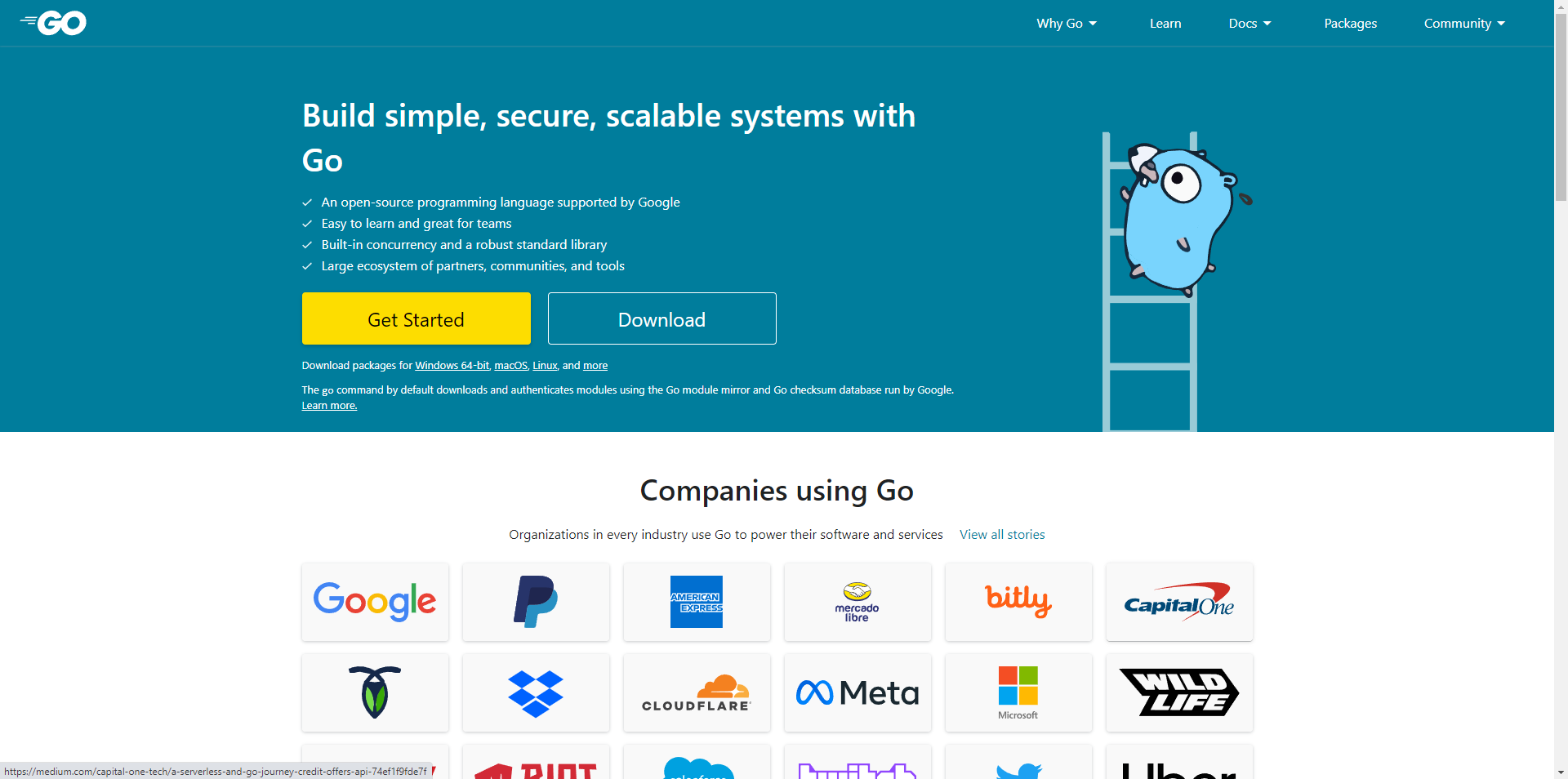 Go! - Dando os primeiros passos com a linguagem Go.